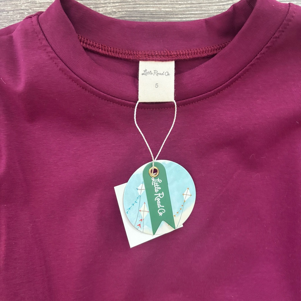 Little Road Co. Peplum Top - Size 5 New! — image 2 of 4